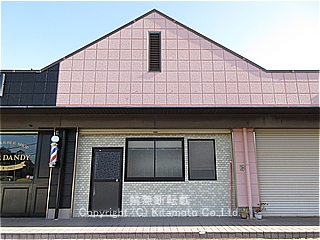 三重県志摩市の道路沿いの貸店舗・事務所　外観