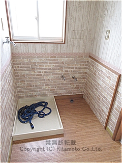 三重県志摩市の中古住宅・一戸建て　室内（室内洗濯機置場）