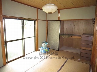 三重県志摩市の不動産・中古住宅　室内（和室）